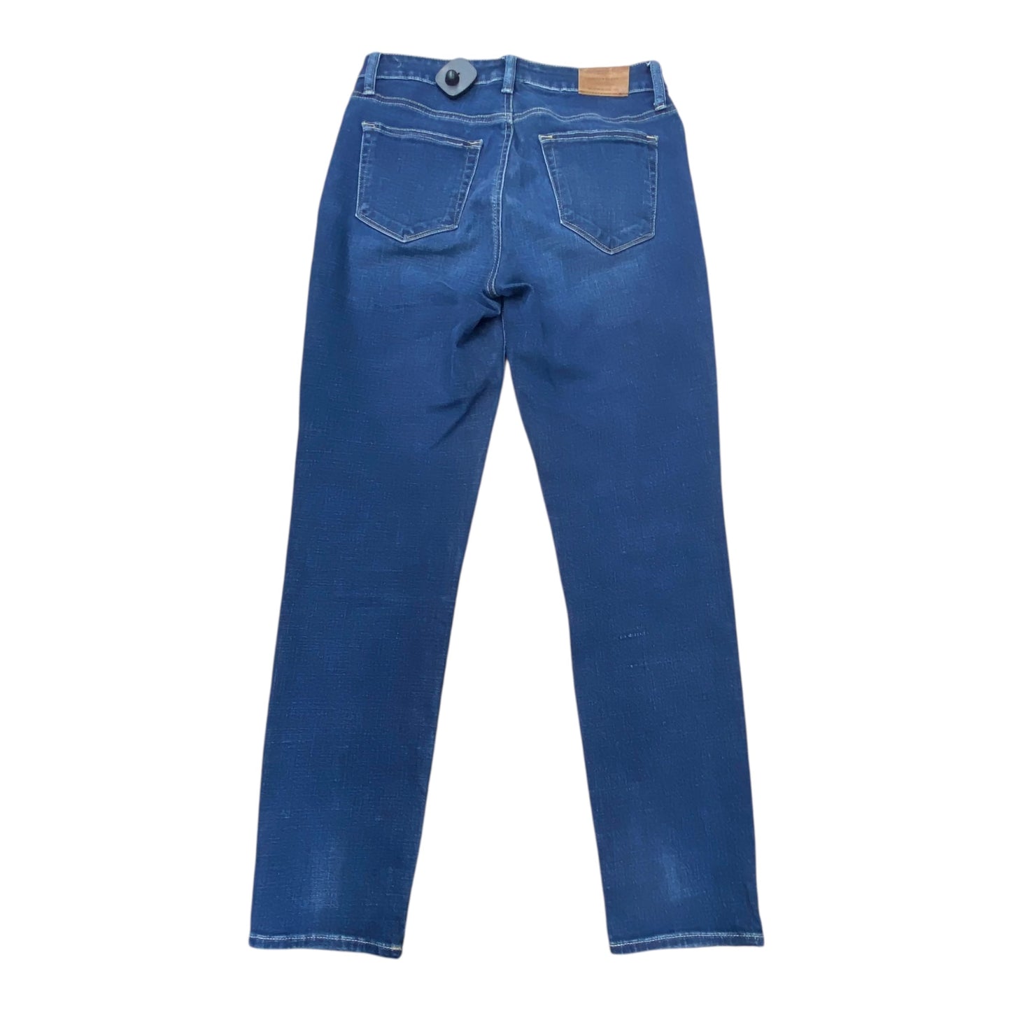 Jeans Straight By Lucky Brand In Blue Denim, Size:6