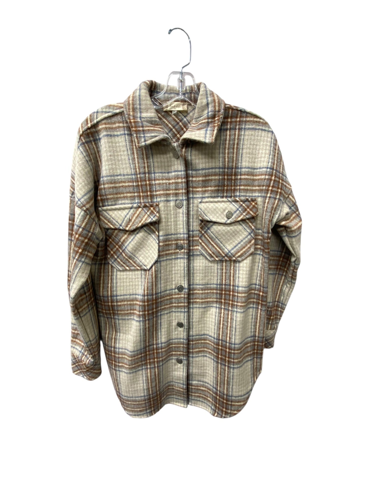 Jacket Shirt By Altard State In Cream, Size:Xs