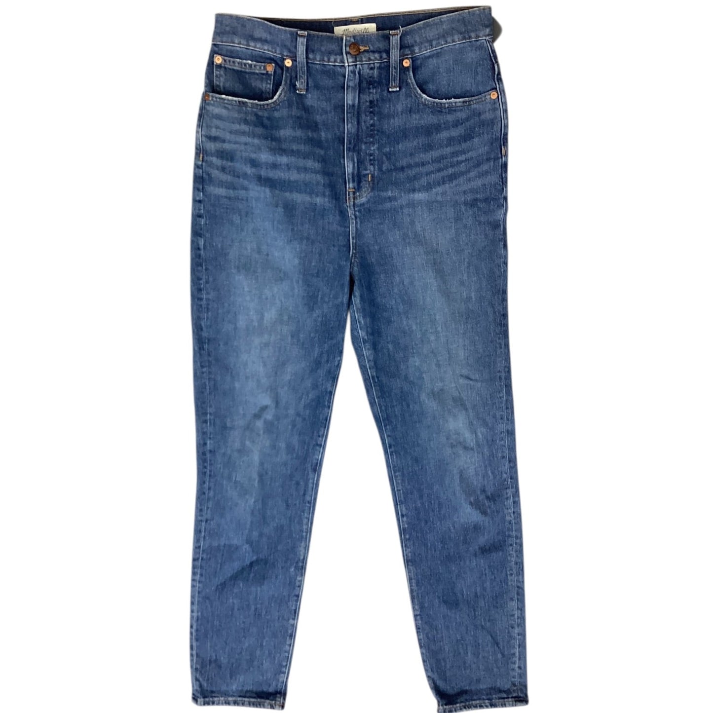 Jeans Boot Cut By Madewell In Blue Denim, Size:6