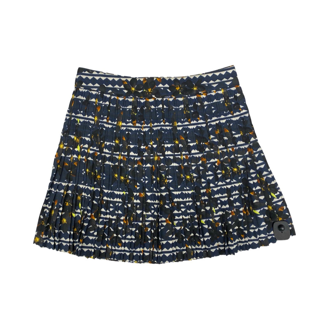 Skirt Mini & Short By J. Crew In Blue & Yellow, Size:6