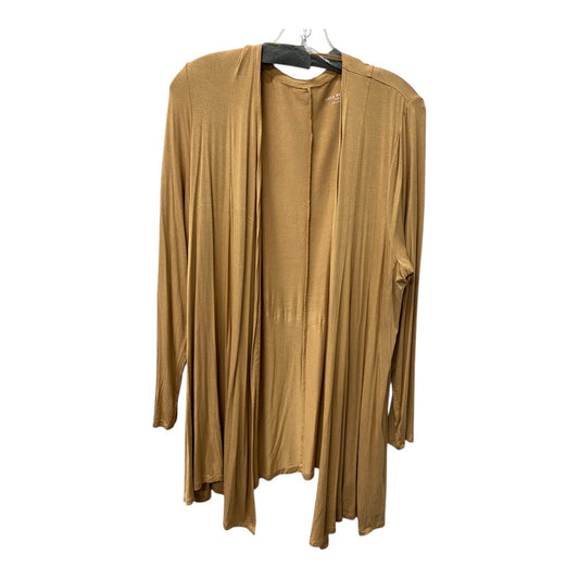 Cardigan By Lane Bryant In Tan, Size:1X