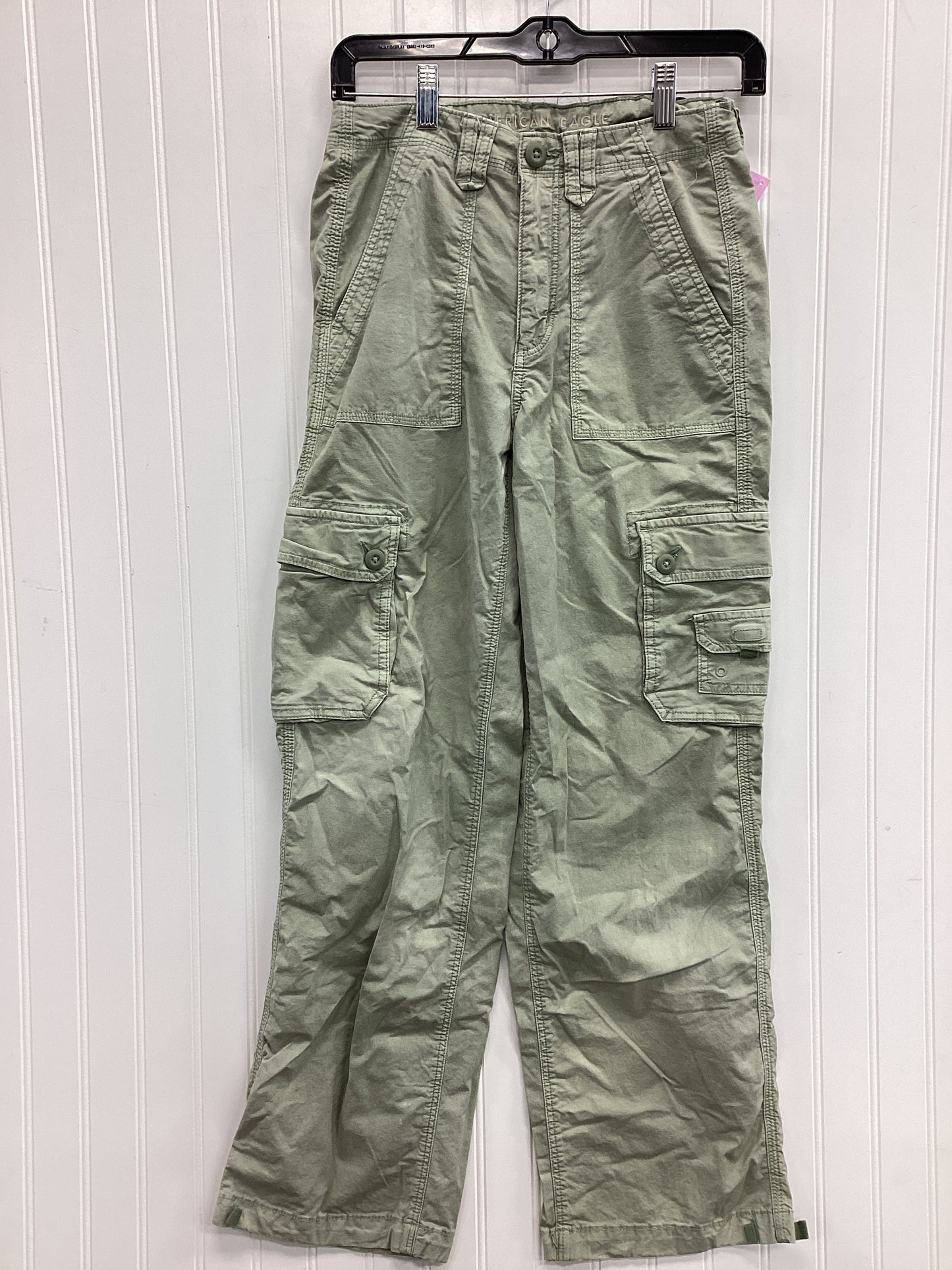 Pants Cargo & Utility By American Eagle In Green, Size:4