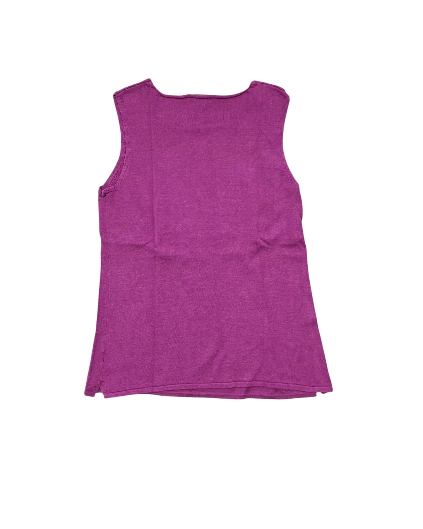 Top Sleeveless By Coldwater Creek In Pink, Size:M