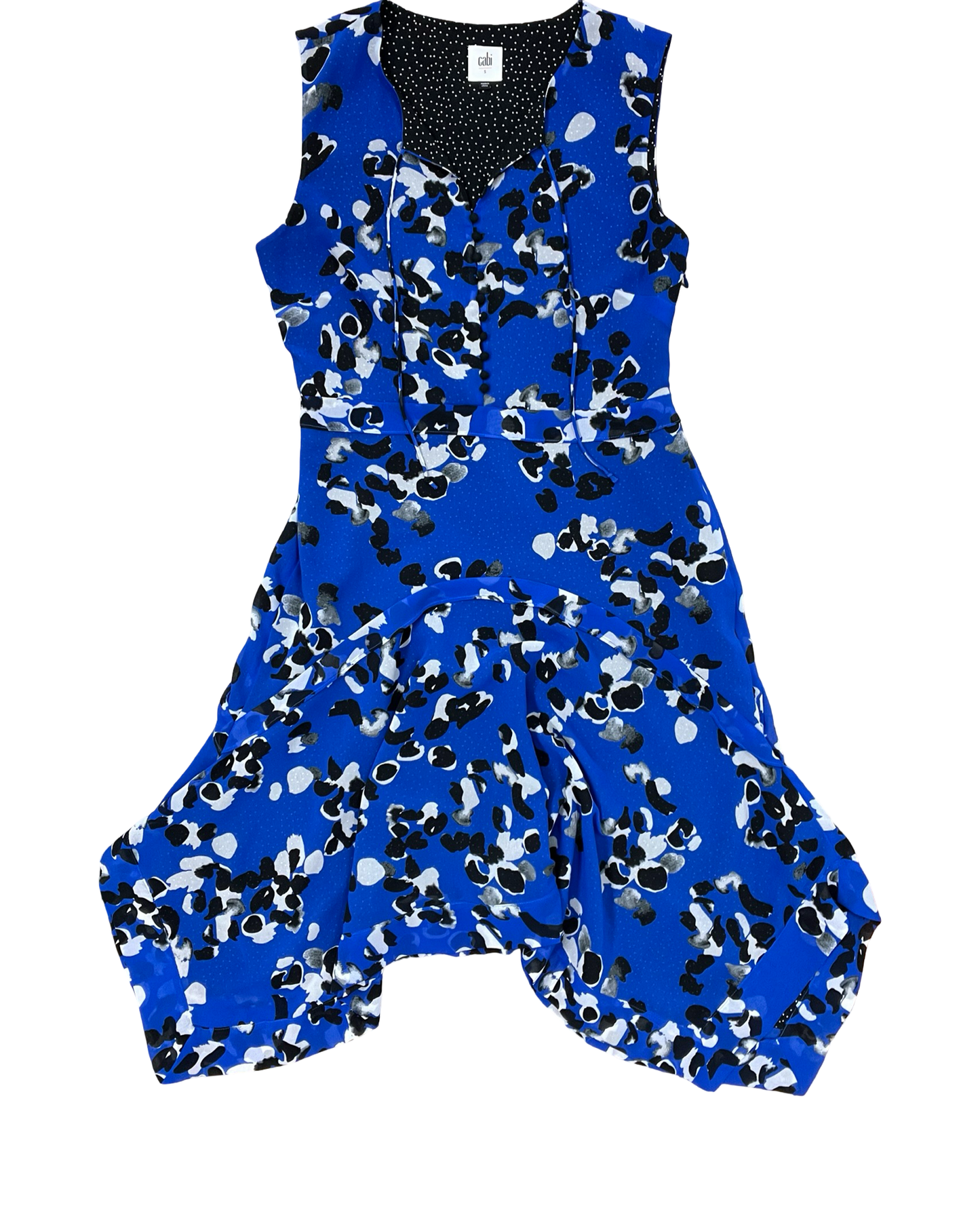 Dress Casual Midi By Cabi In Blue, Size:S