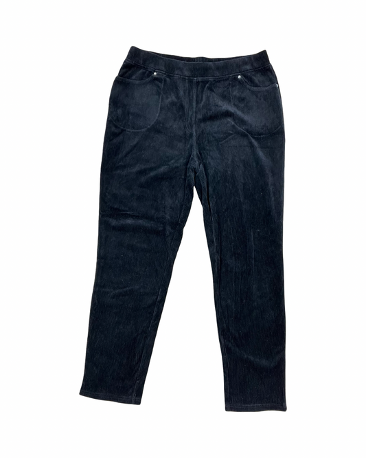 Pants Lounge By Quaker Factory In Black, Size:8