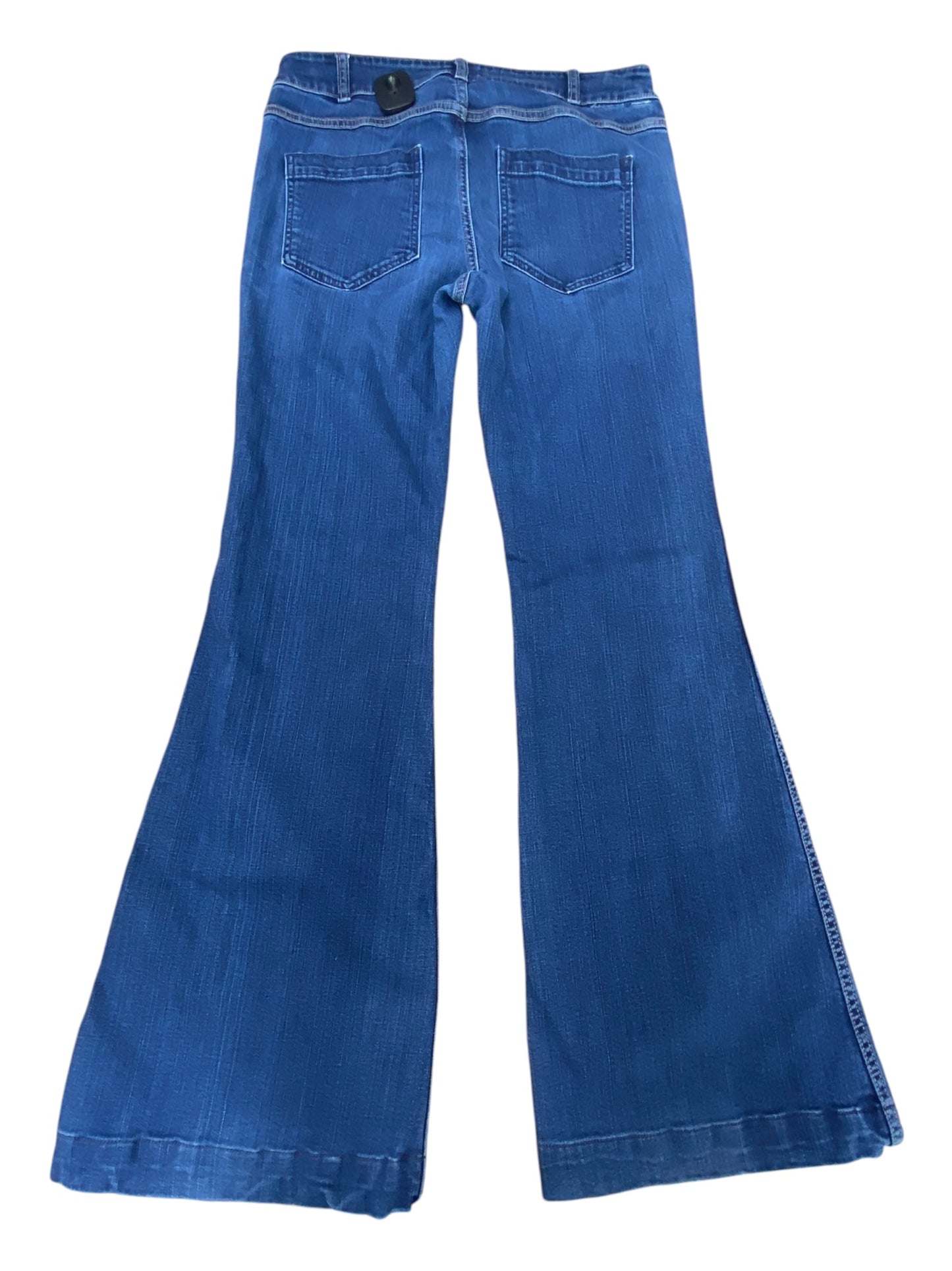 Jeans Flared By Holding Horses In Blue Denim, Size:12