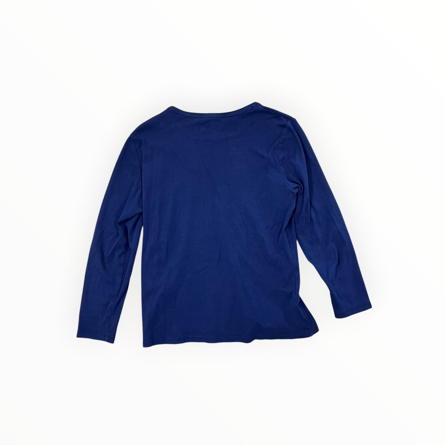 Top Ls Basic By Chicos In Blue, Size:M