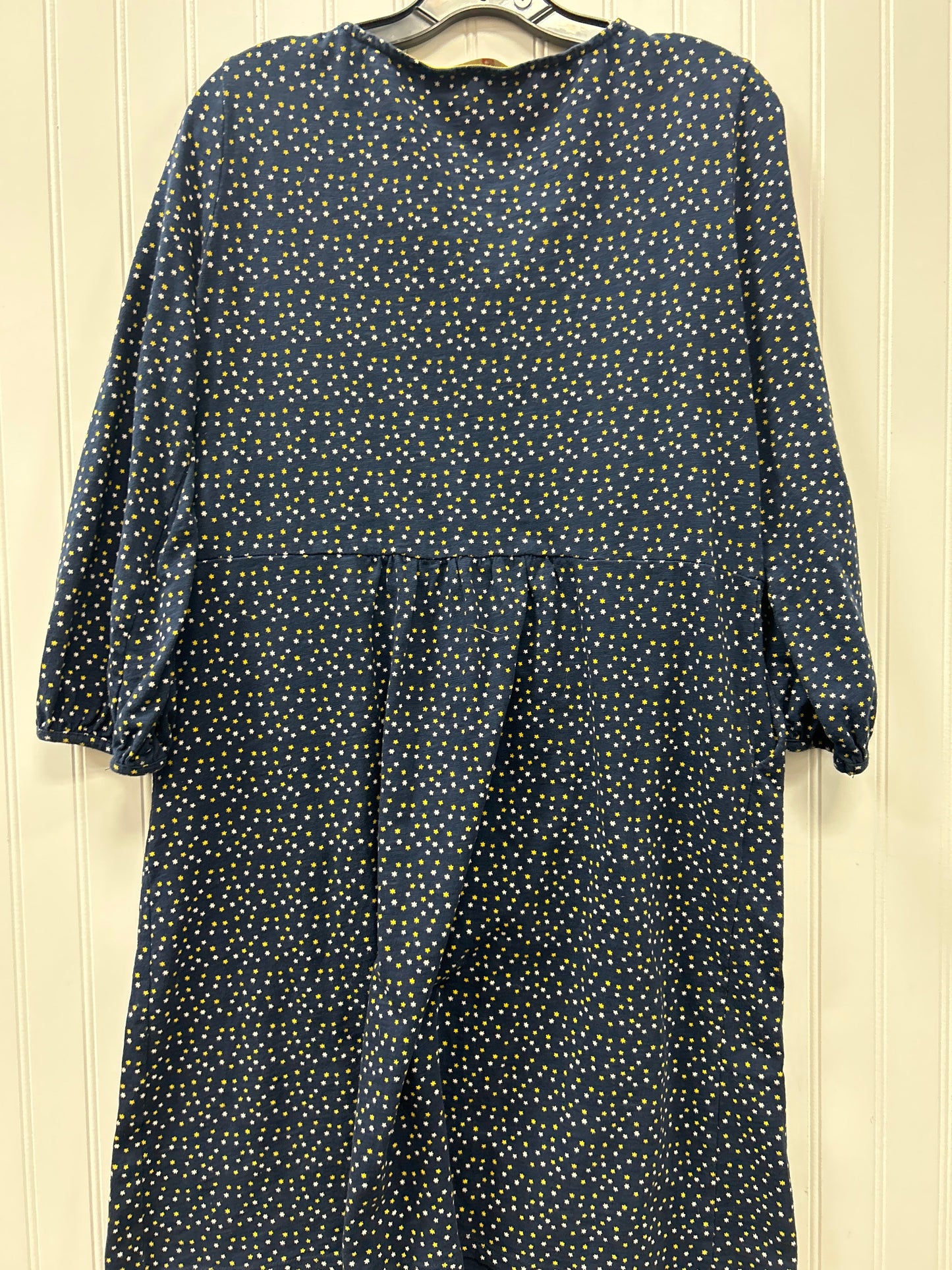 Dress Casual Midi By Boden In Navy, Size:L