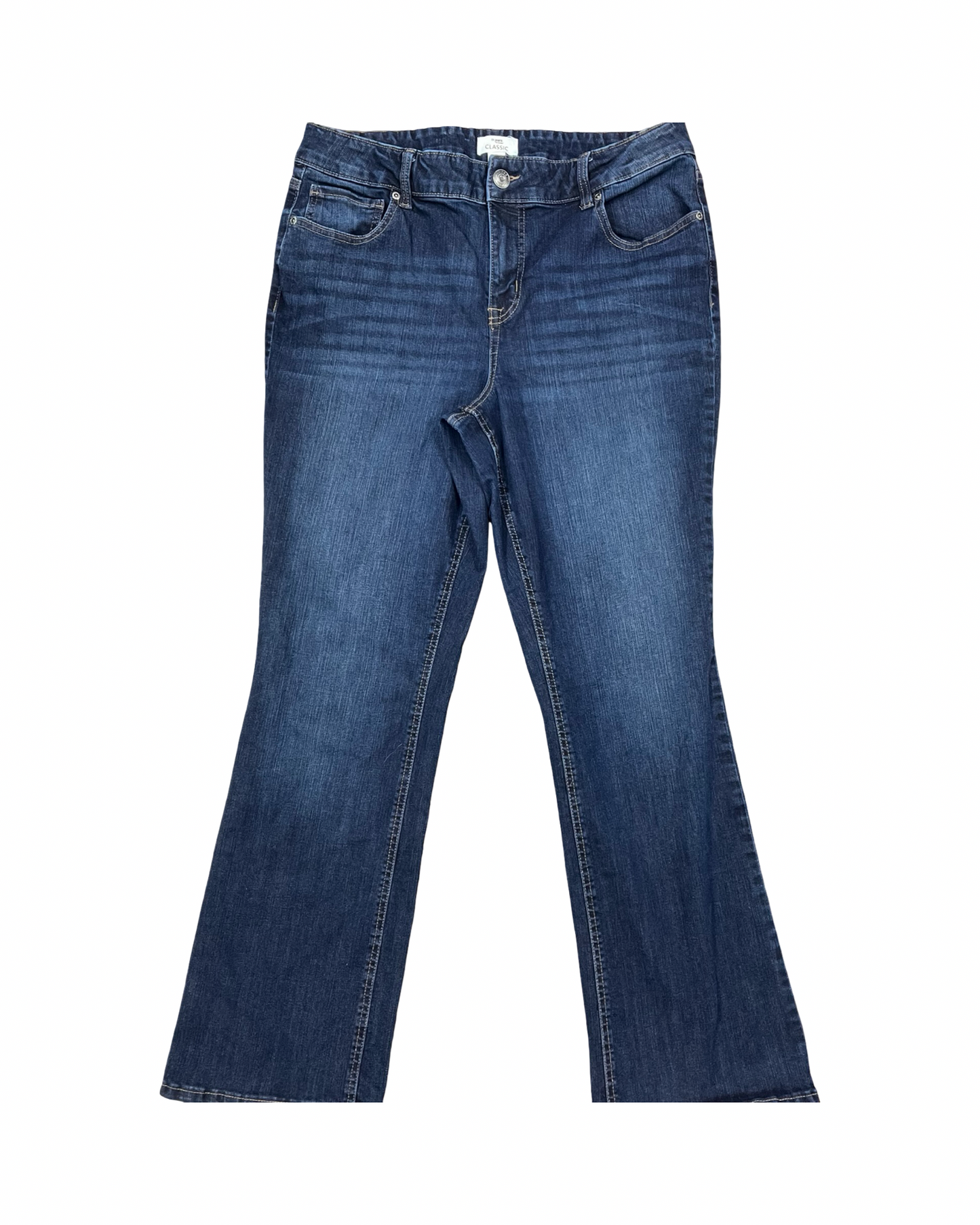 Jeans Boot Cut By Maurices In Blue Denim, Size:16