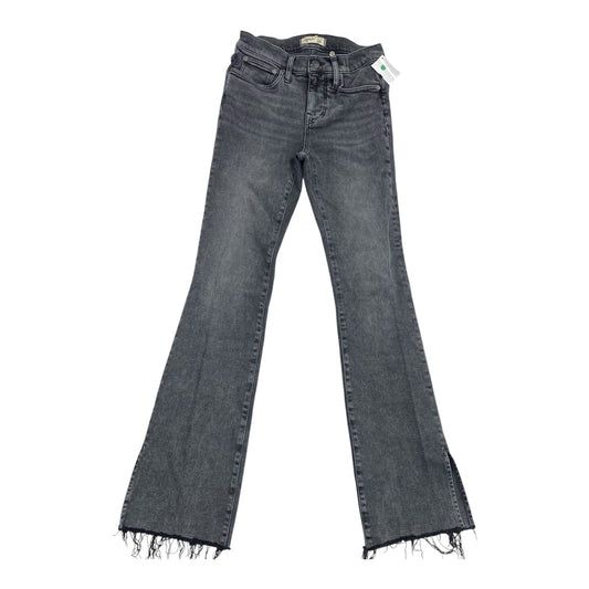 Jeans Boot Cut By Madewell In Grey Denim, Size:0