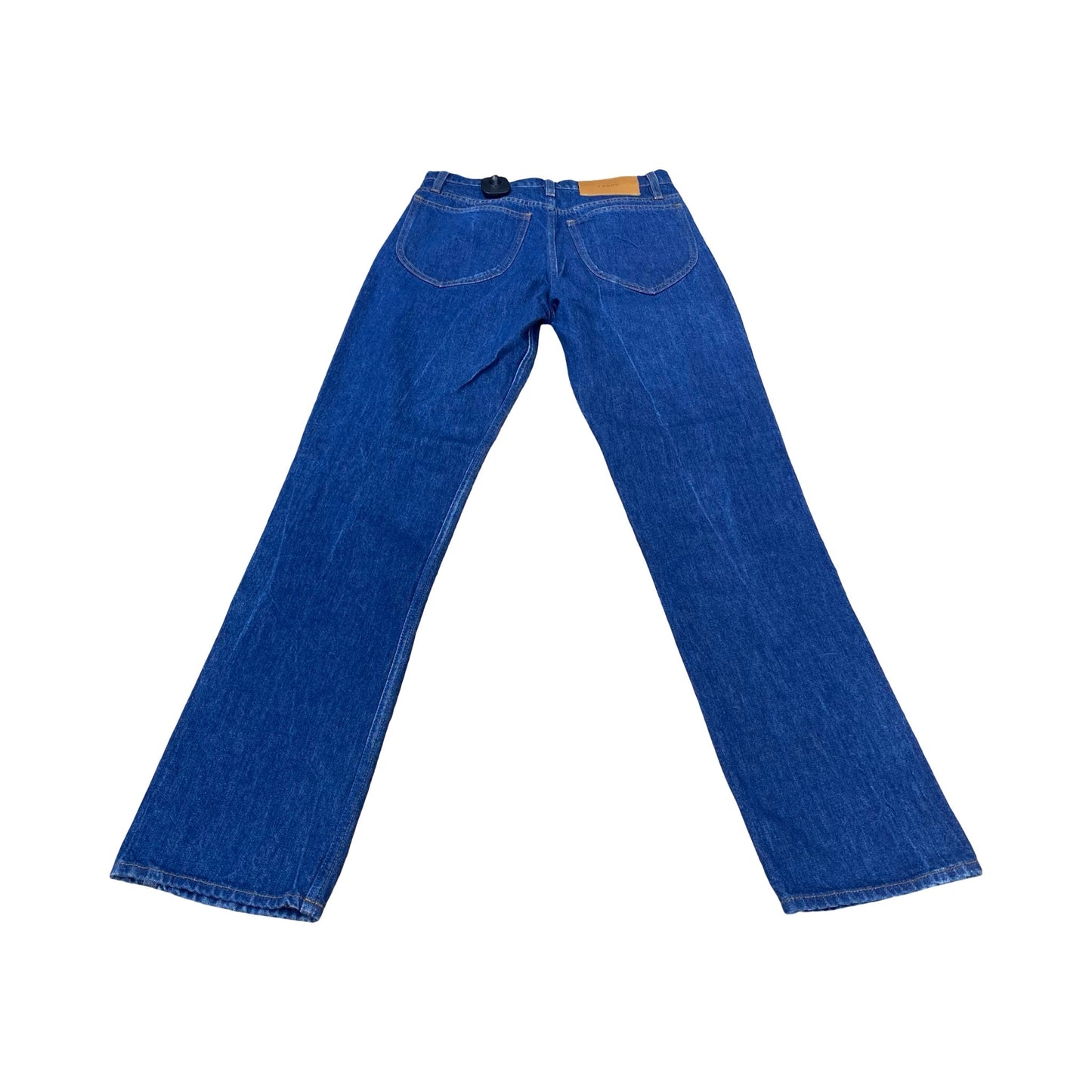 Jeans Straight By Frame In Blue Denim, Size:2