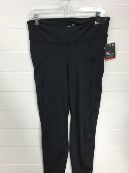 Athletic Leggings By Gap In Black, Size:L
