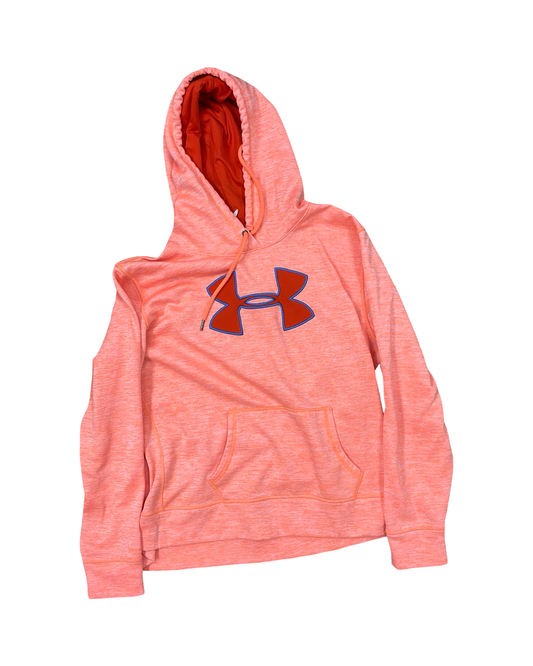 Sweatshirt Hoodie By Under Armour In Orange, Size:Xl