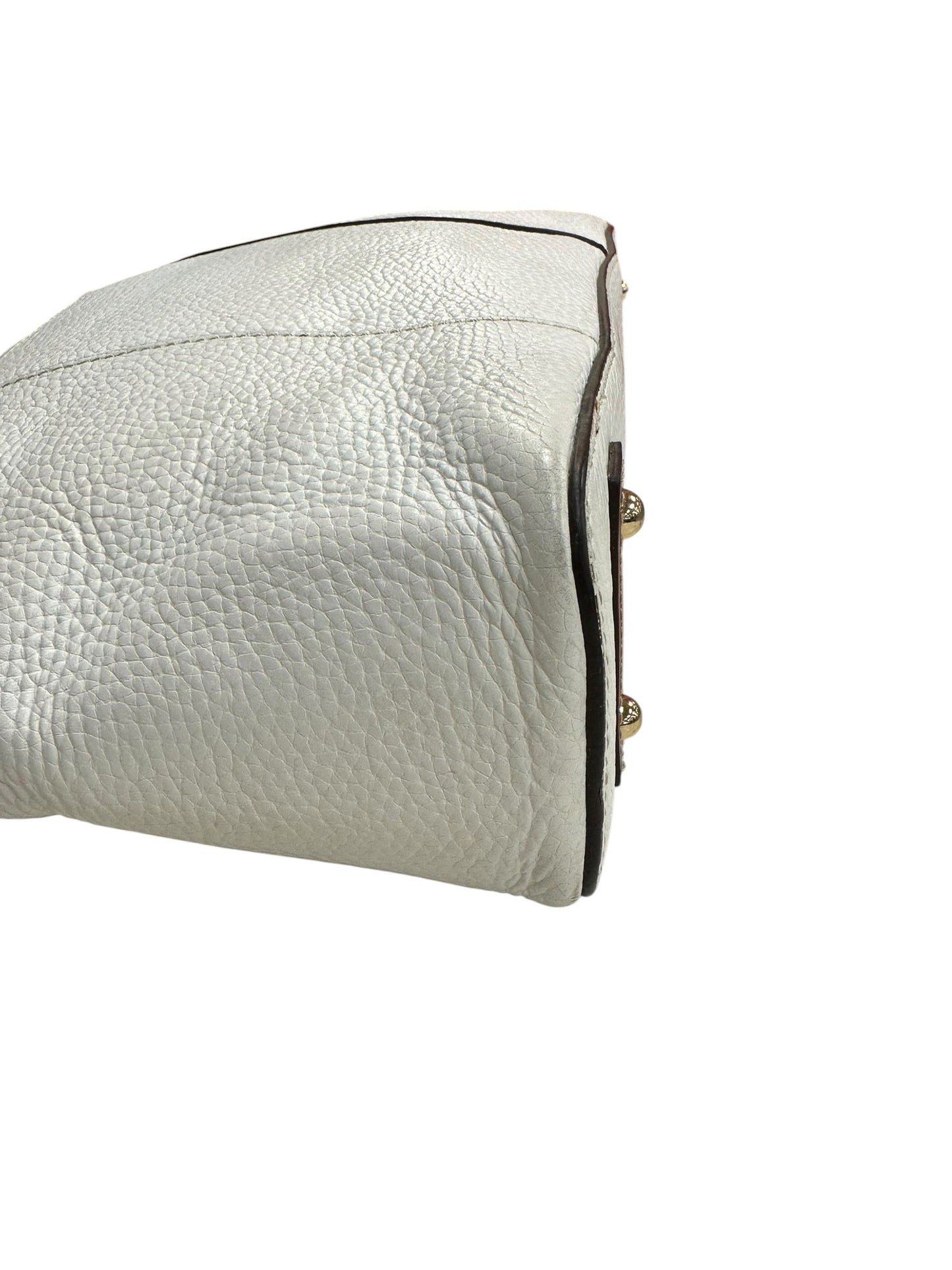 Handbag Designer By Dooney And Bourke In Cream, Size:Medium