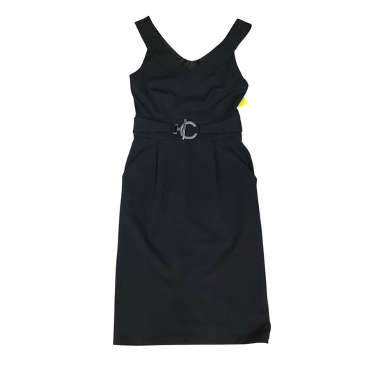 Dress Casual Midi By White House Black Market In Black, Size:S