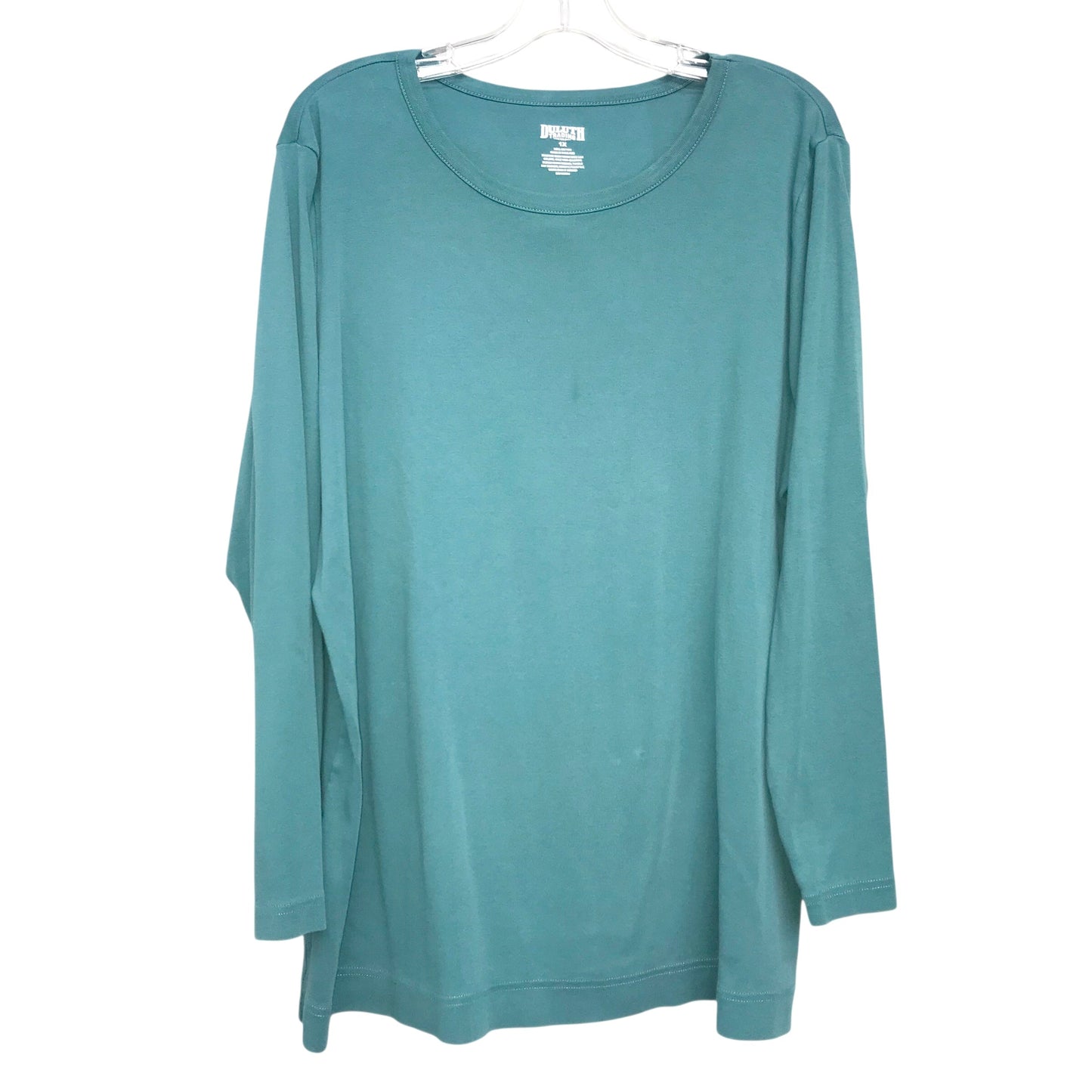 Top Ls By Duluth Trading In Green, Size:1X