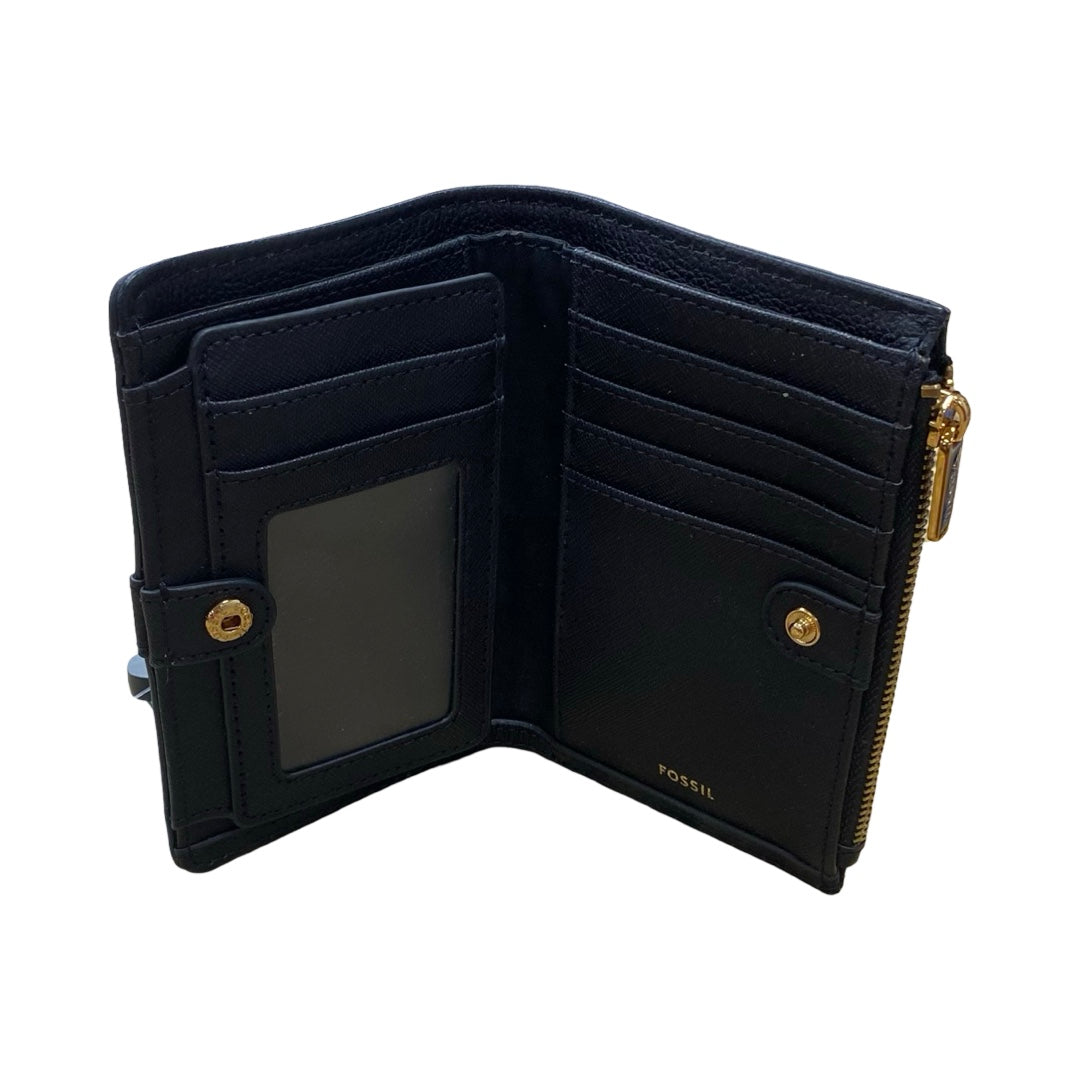 Wallet By Fossil In Black, Size:Small