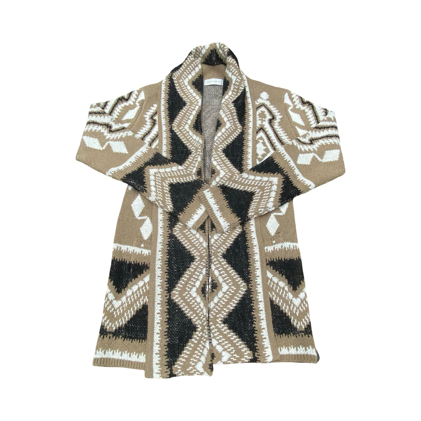 Sweater Cardigan By Wanna B In Multi, Size:L