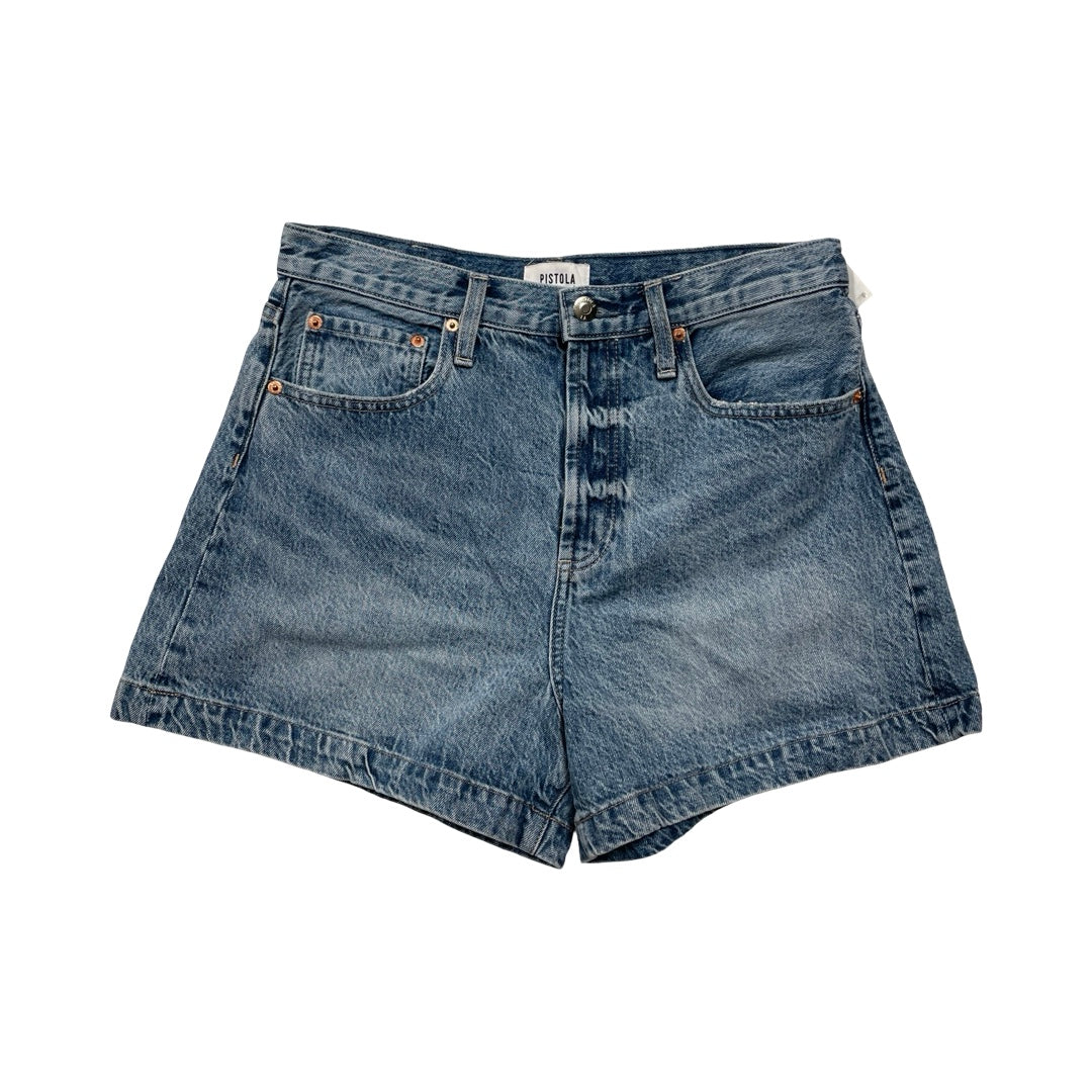 Shorts By Pistola In Blue Denim, Size:8