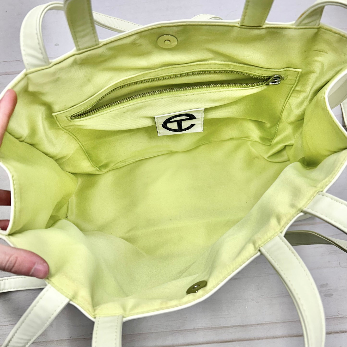 Handbag Designer By Telfar, Size: Medium