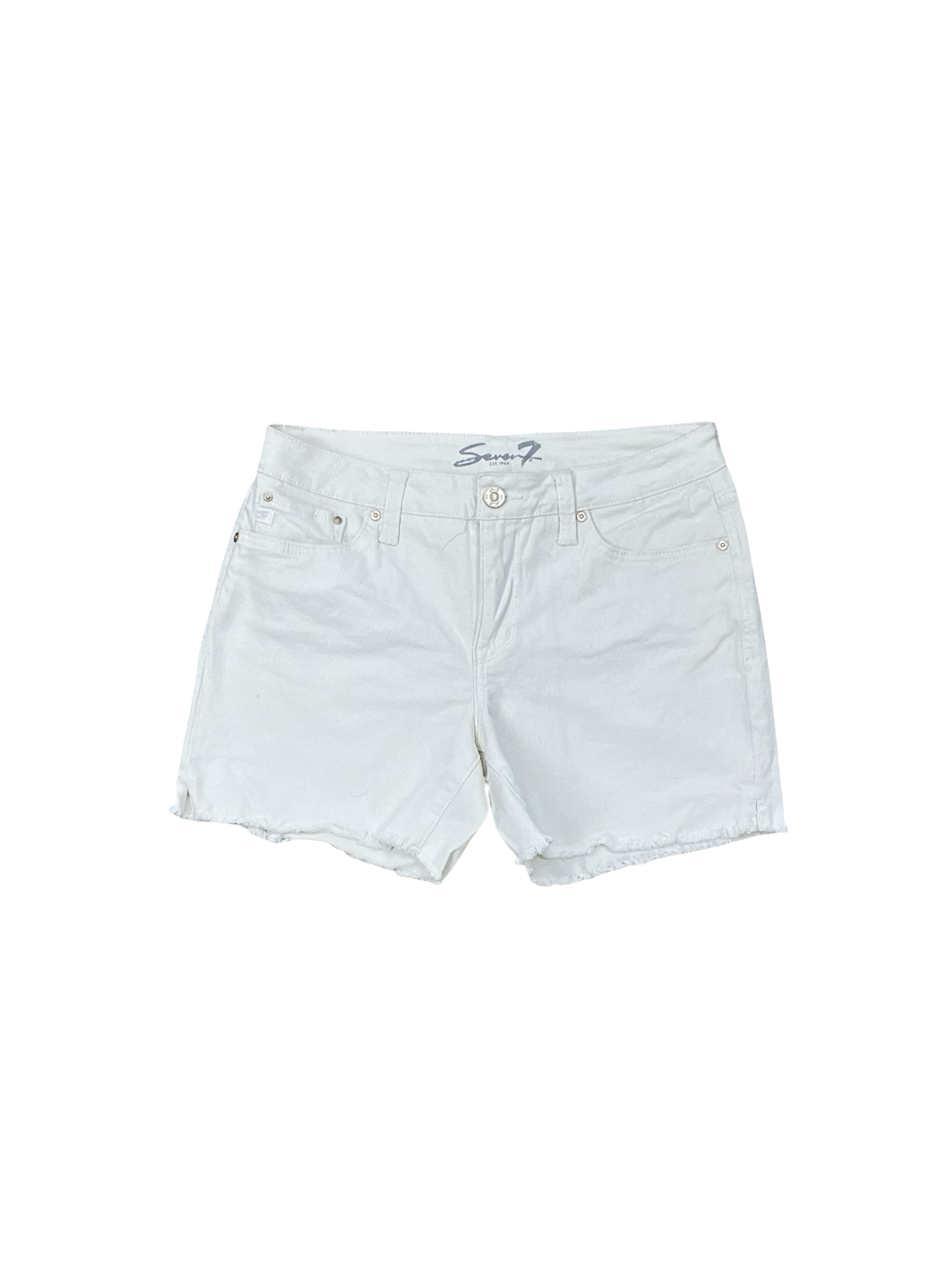 Shorts By Seven 7 In Cream, Size:6
