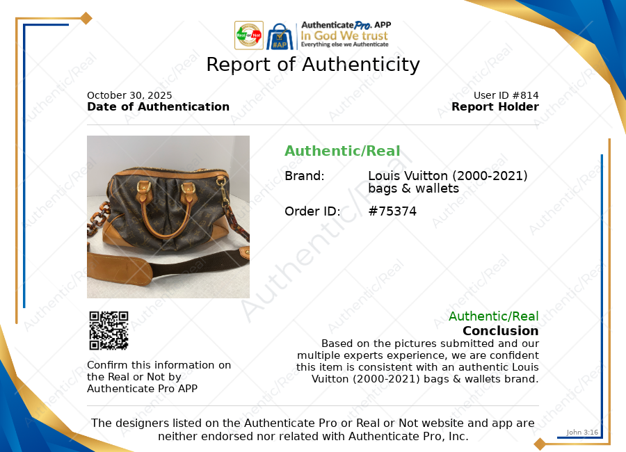 Handbag Luxury Designer By Louis Vuitton, Size: Large