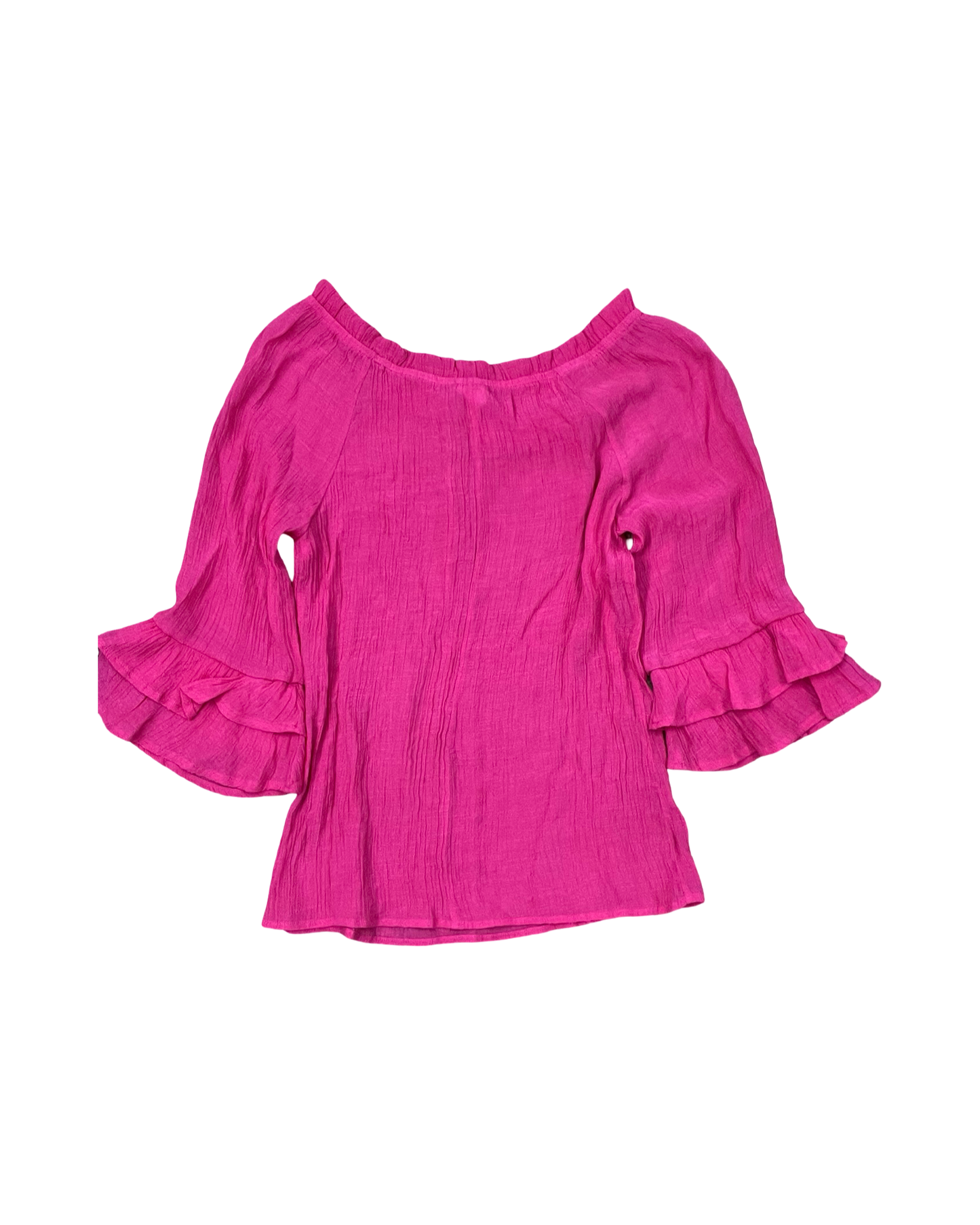 Top 3/4 Sleeve By Clothes Mentor In Pink, Size:S