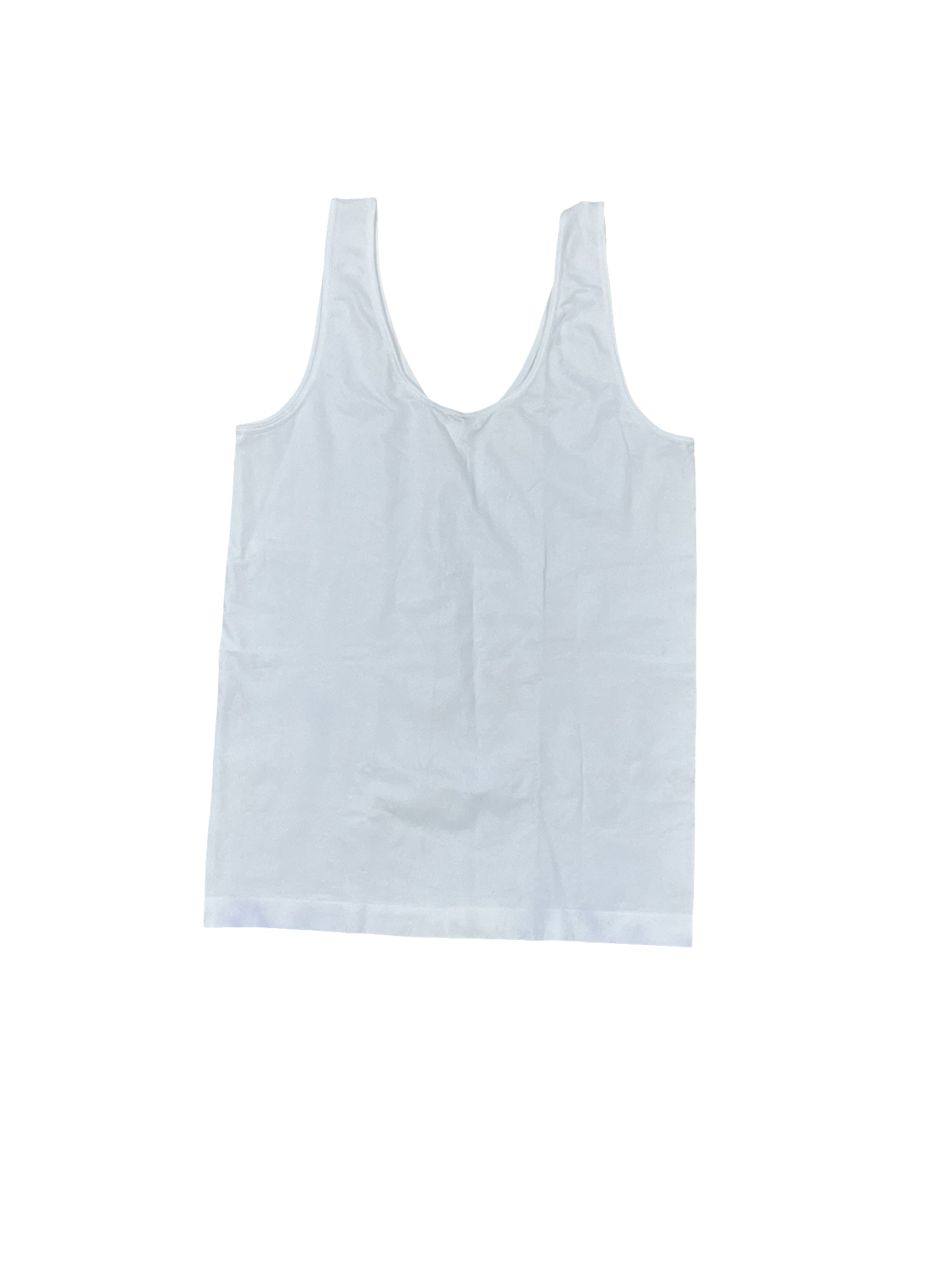 Tank Top By Ellen Tracy In White, Size:1X