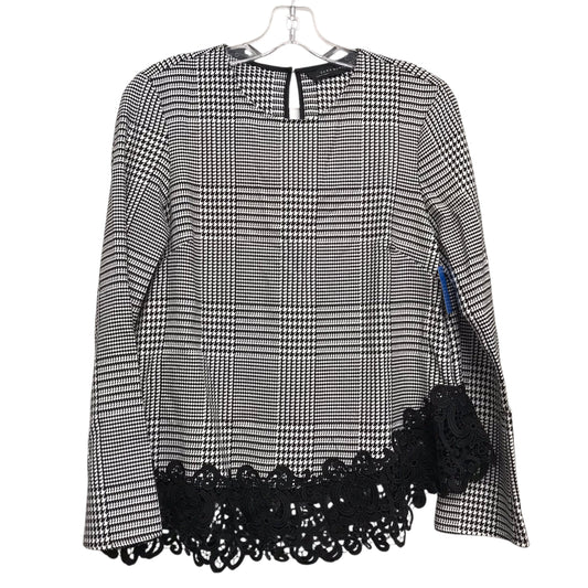 Top Ls By Zara In Black & White, Size:M