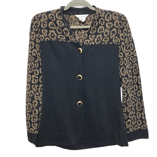 Blazer By Misook In Animal Print, Size:Xs