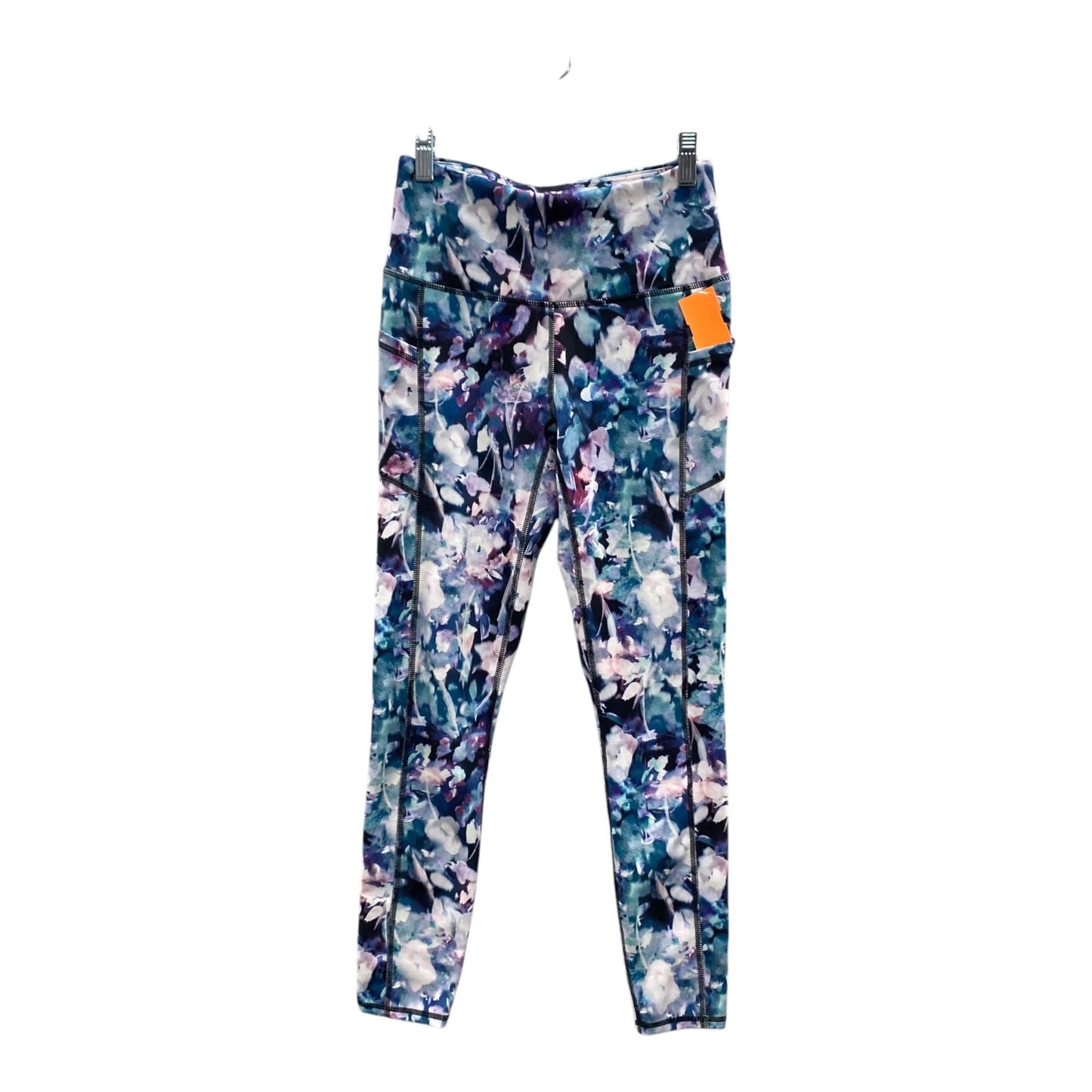 Athletic Leggings By Gaiam In Blue & Purple, Size:Xs