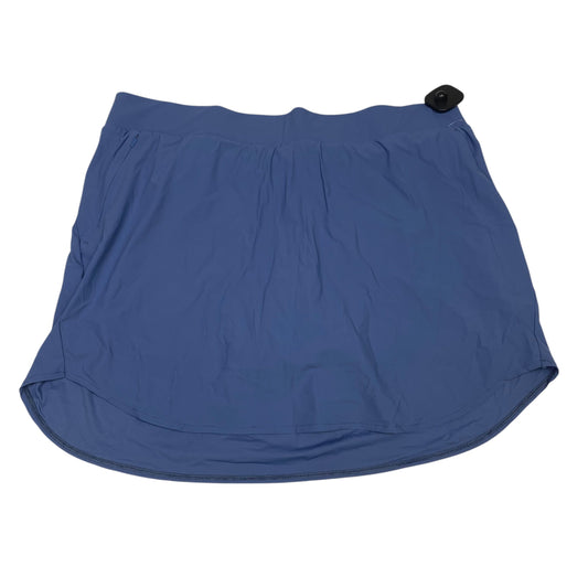 Athletic Skort By All In Motion In Blue, Size:Xl