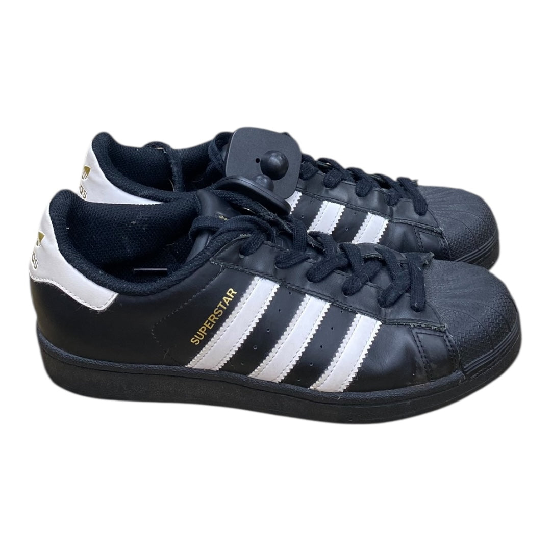 Shoes Sneakers By Adidas In Black & White, Size:7