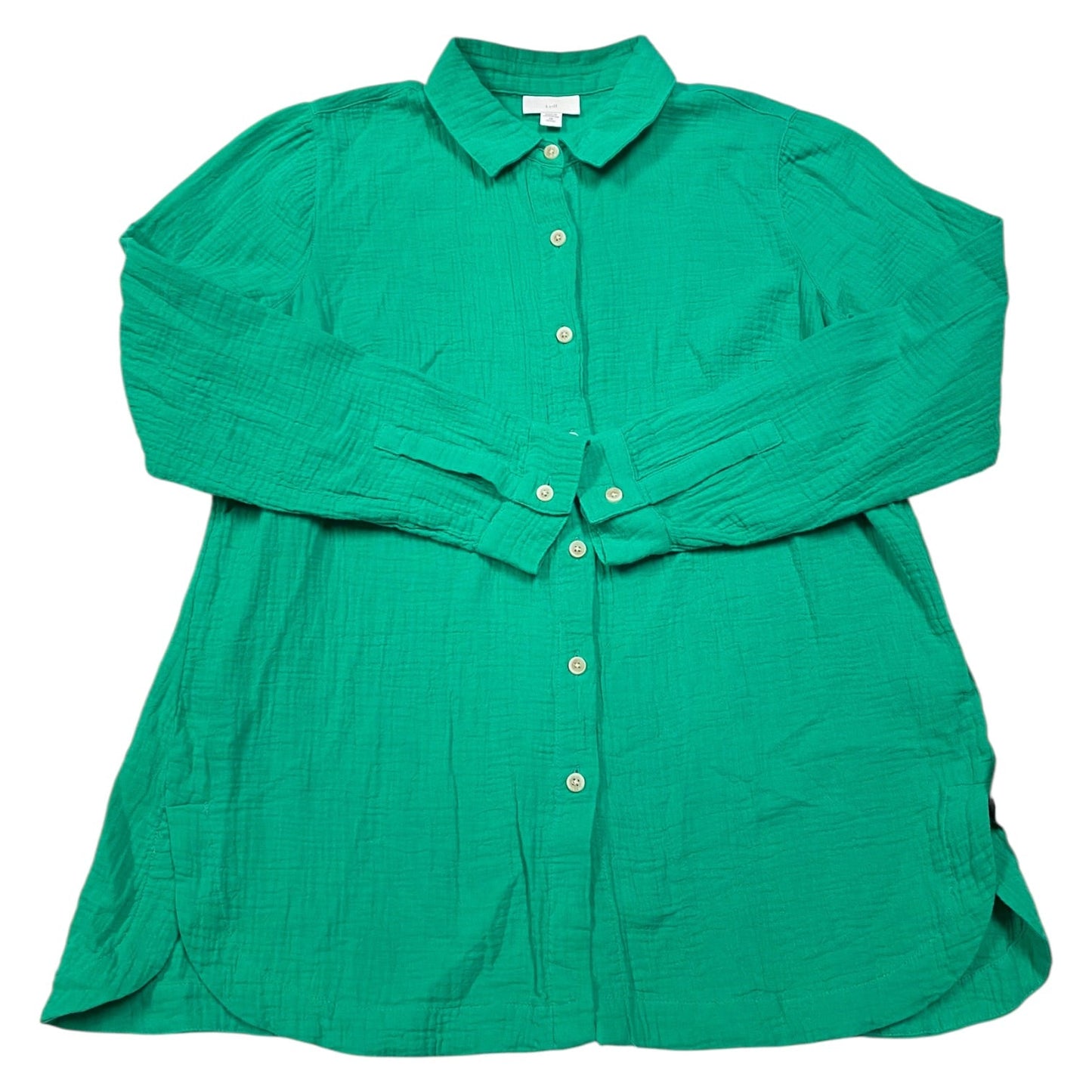 Top Ls By J. Jill In Green, Size:Xsp