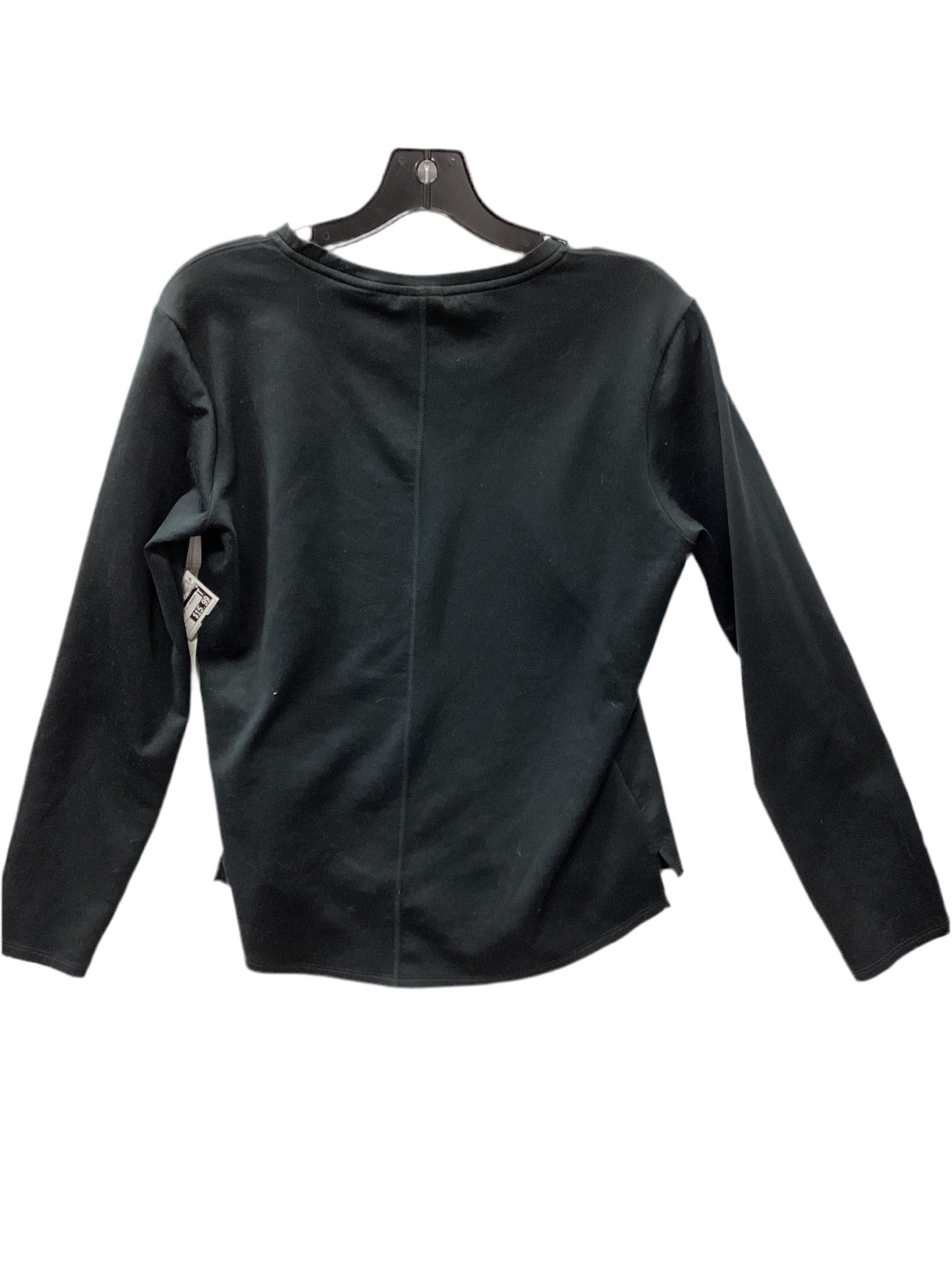 Athletic Top Ls Crewneck By Nike Apparel In Black, Size:M
