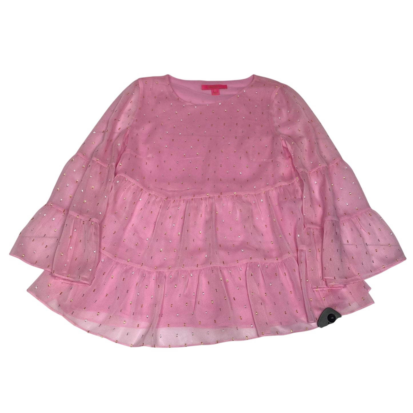 Blouse Designer By Lilly Pulitzer In Pink, Size:S