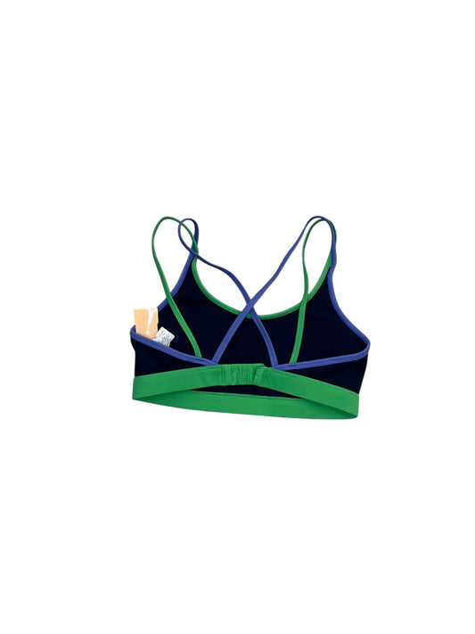 Athletic Bra By Aerie In Blue & Green, Size:S