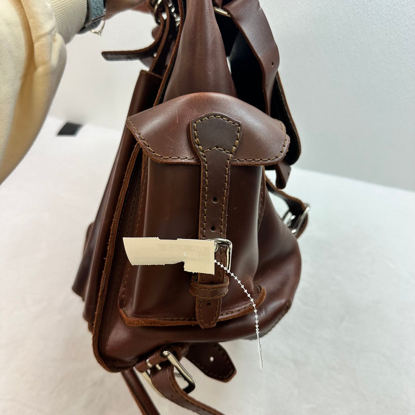 Backpack Leather By SADDLEBACK, Size: Medium