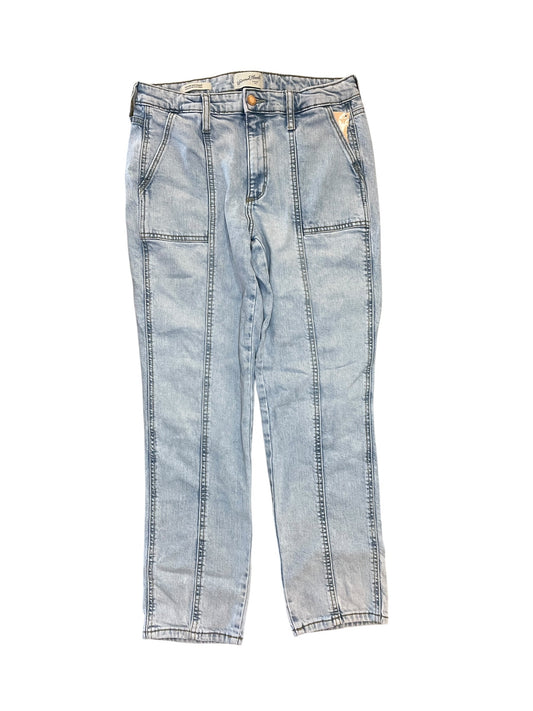 Jeans Straight By Universal Thread In Blue Denim, Size:8