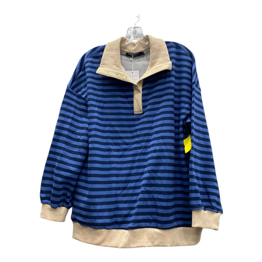 Top Ls By Zesica In Blue, Size:L