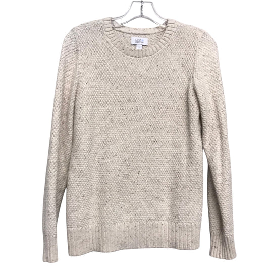 Sweater By Croft And Barrow In Beige, Size:S