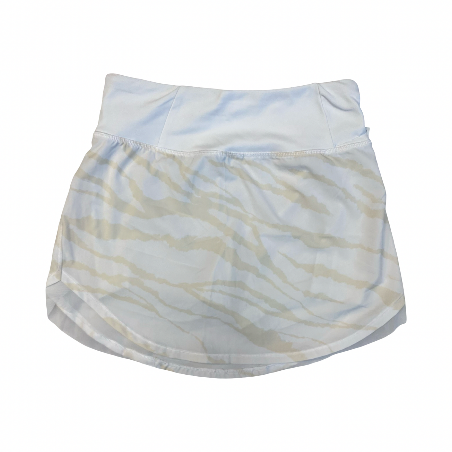 Athletic Skirt By Calia In White & Yellow, Size:Xs