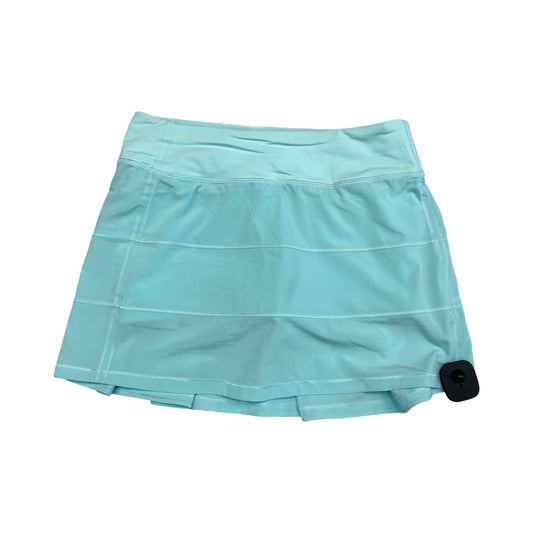 Athletic Skort By Lululemon In Blue, Size:4