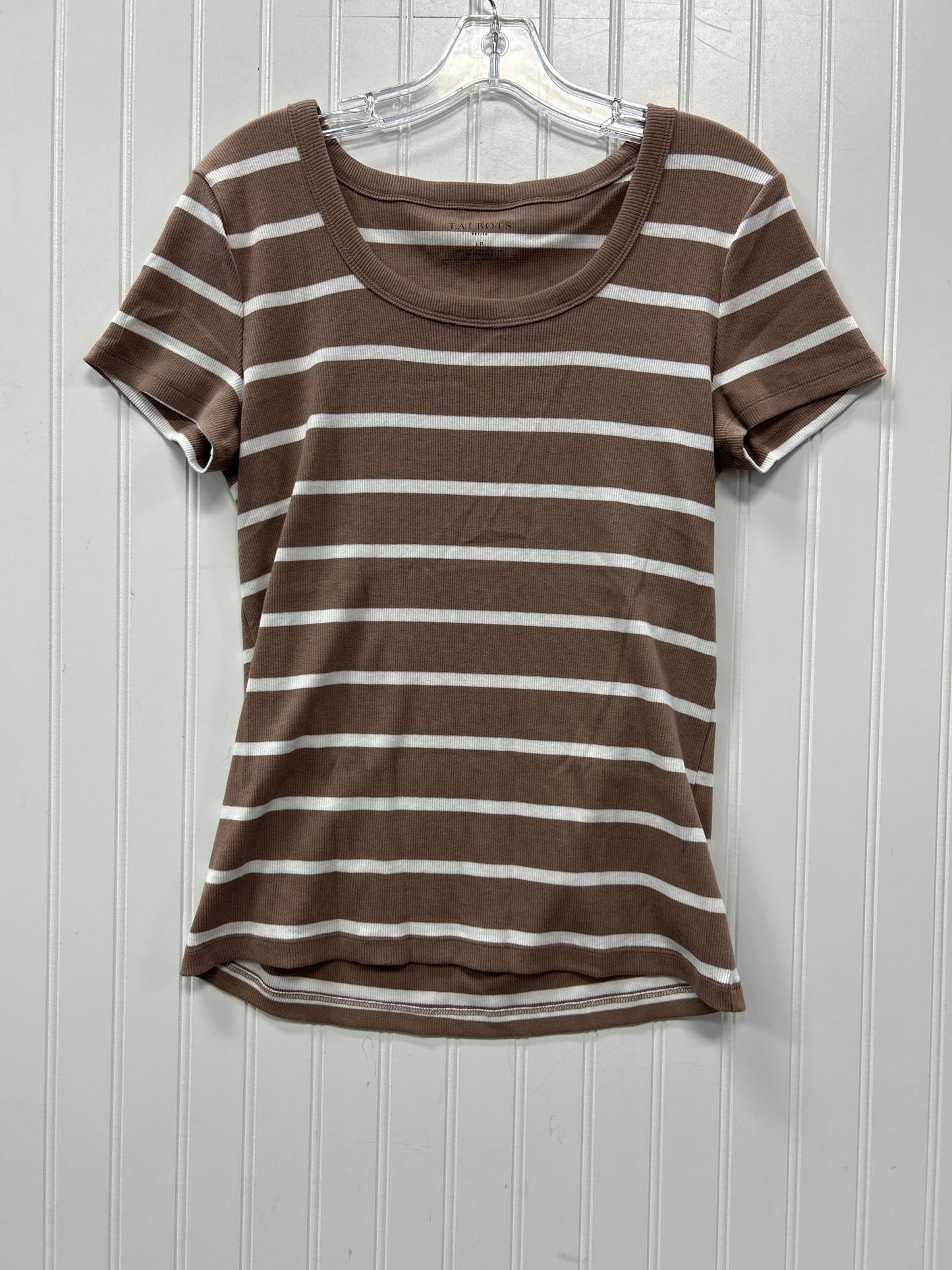 Top Ss By Talbots In Tan, Size:Lp