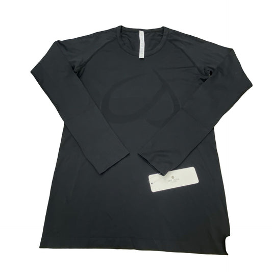 Athletic Top Ls Crewneck By Crz Yoga In Black, Size:Xl