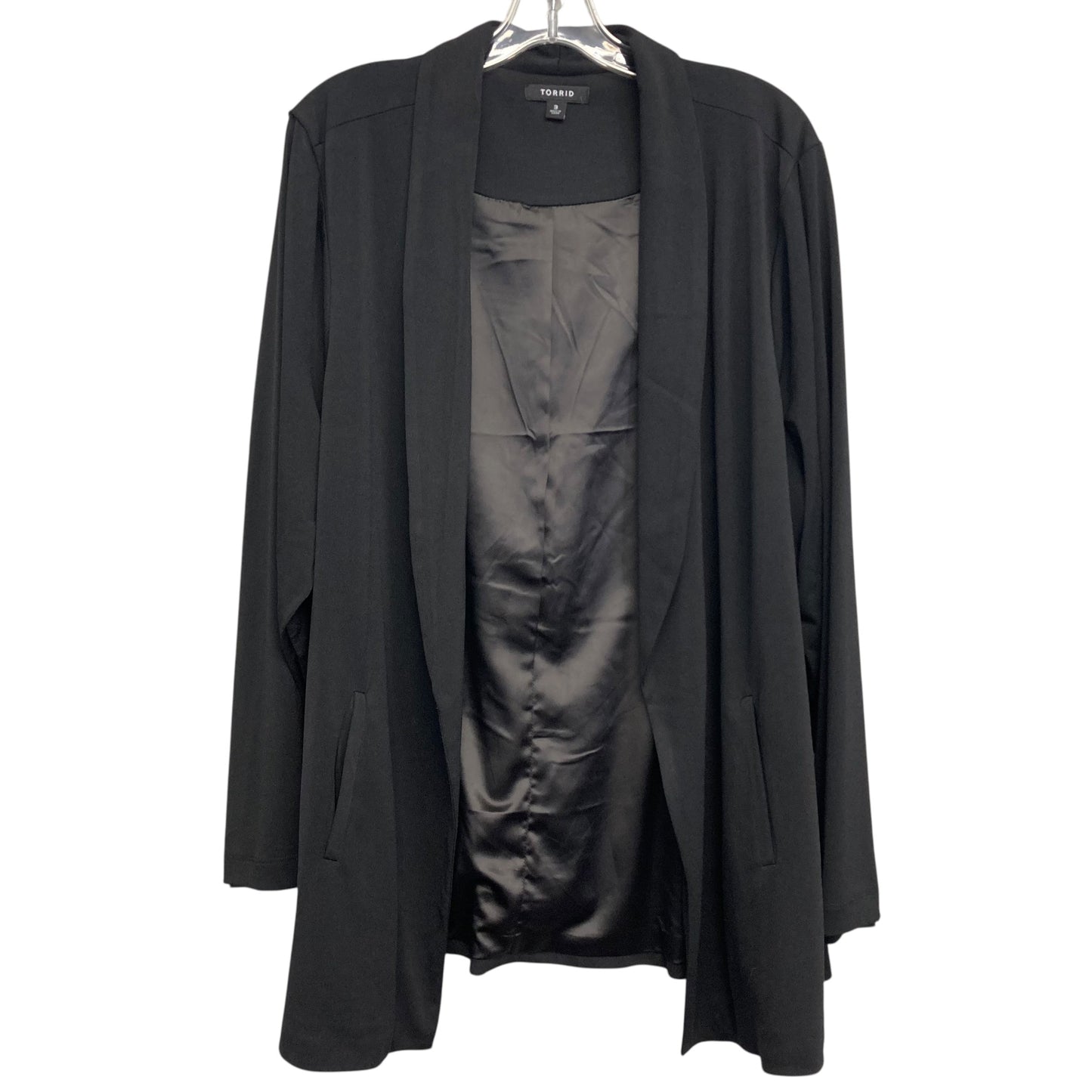 Blazer By Torrid In Black, Size:3X