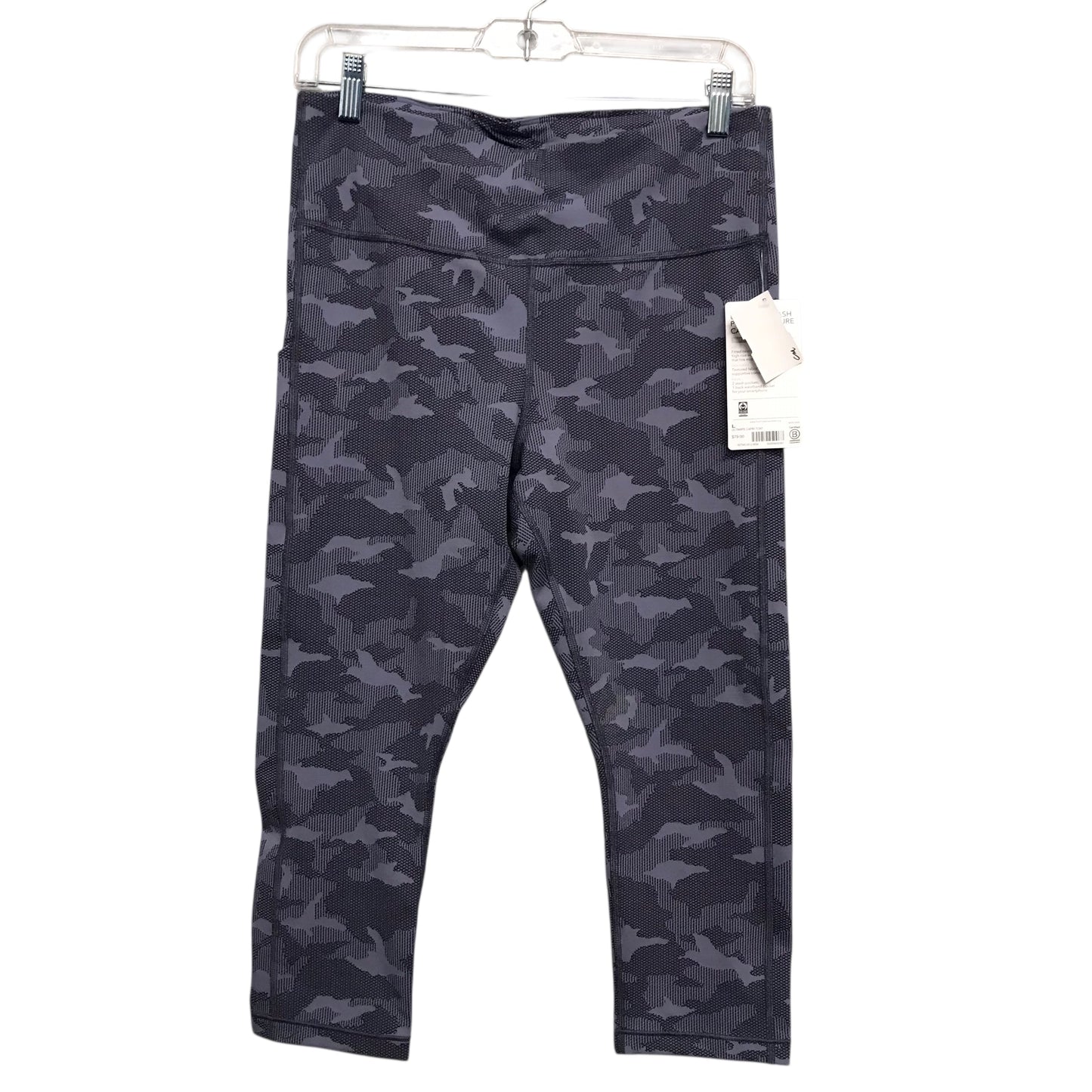 Athletic Capris By Athleta In Purple, Size:L