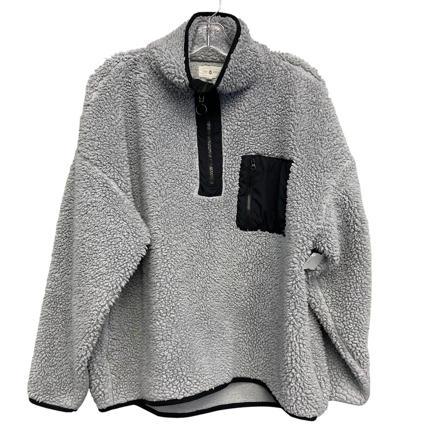 Jacket Fleece By Lou And Grey In Grey, Size:M