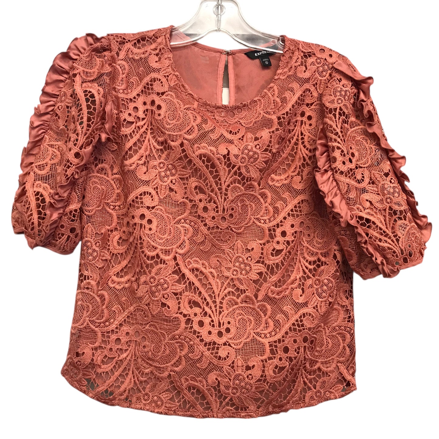 Top Ss By Express In Pink, Size:Xs