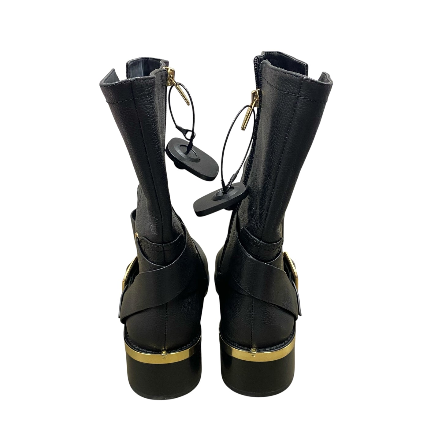 Boots Leather By Vince Camuto In Black, Size:9